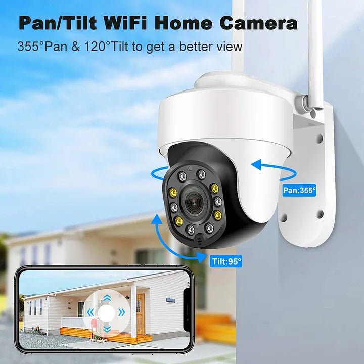 5MP WiFi IP Camera GHomeSmart® IPC6 - GHome Smart Official