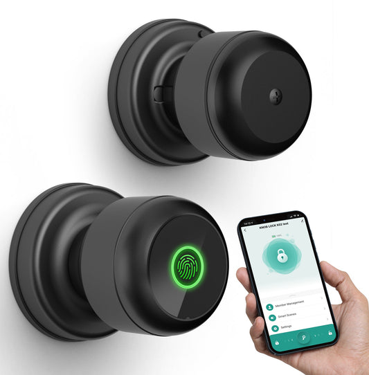 GHomesmart | Smart Door Knobs Fingerprint Door Lock K02A - GHome Smart Official