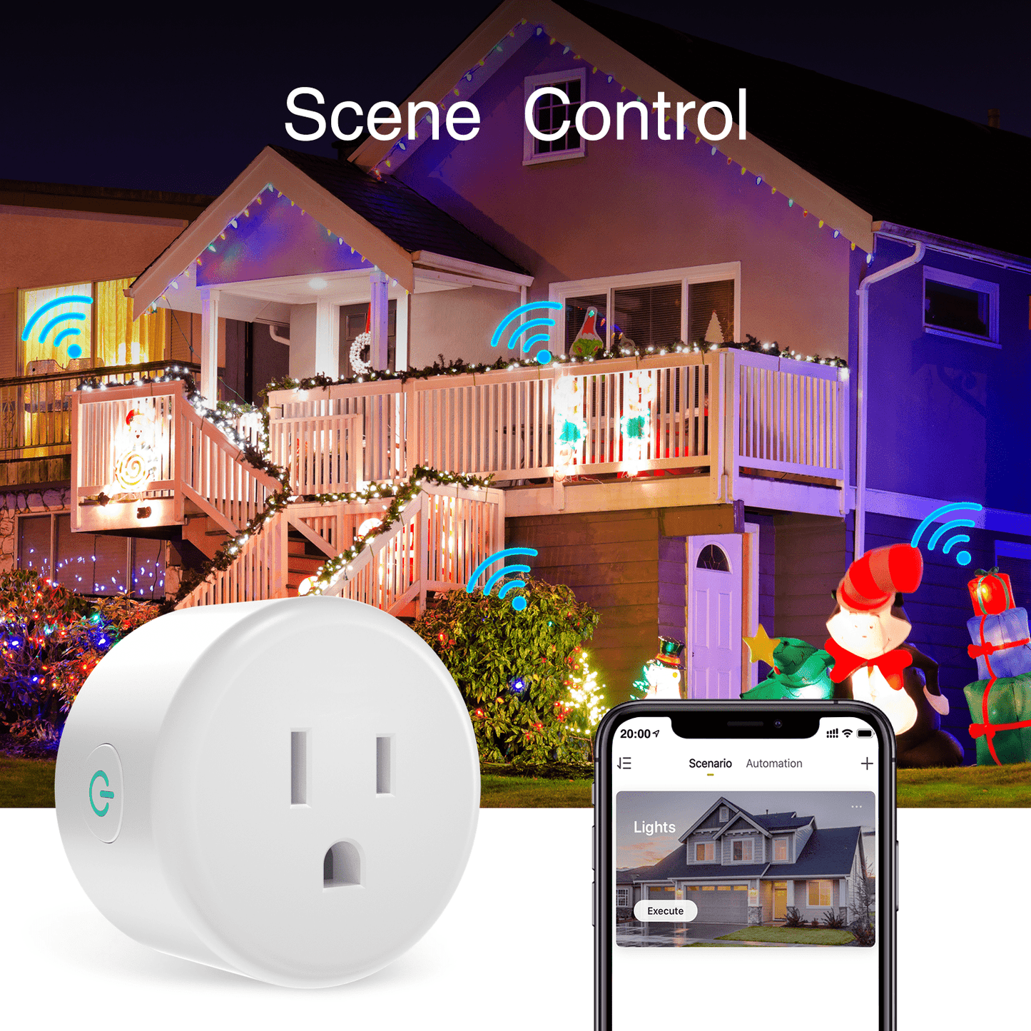 GHomeSmart | Smart Plug WP5 Wi-Fi Outlet Socket - GHome Smart Official