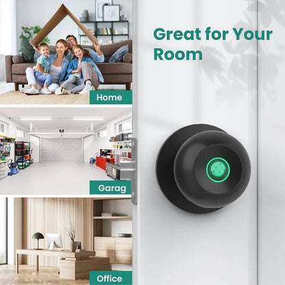 Smardeer Finger abdrucks chloss für Tuya Smart Lock mit Bluetooth Türschloss Keyless Entry mit Finger abdruck und Tuya App - GHome Smart Official