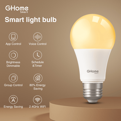 Smart Bulb GHomeSmart® DLB1 - GHome Smart Official