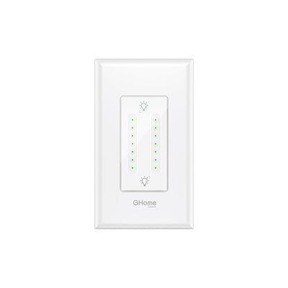 Smart Dual Dimmer Switch GHomeSmart® SW7 - GHome Smart Official