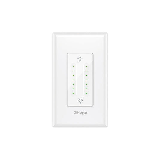 Smart Dual Dimmer Switch GHomeSmart® SW7 - GHome Smart Official