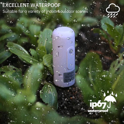 Smart Garden Sensor: Temperature, Humidity, Moisture Tester for TUYA Automation GHomeSmart® GXM - 1 - GHome Smart Official