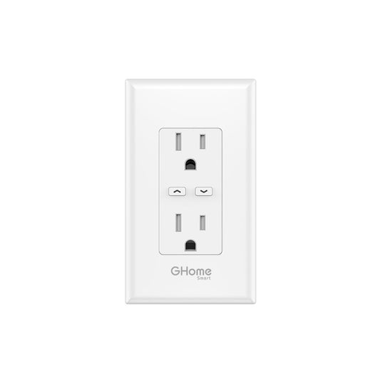 Smart in-Wall Outlet GHomeSmart® WO1 - GHome Smart Official