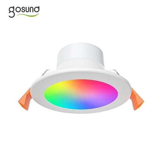 Smart LED RGB Downlight, Dimmable 9W with Alexa/Google Home GHomeSmart® LB10 - GHome Smart Official