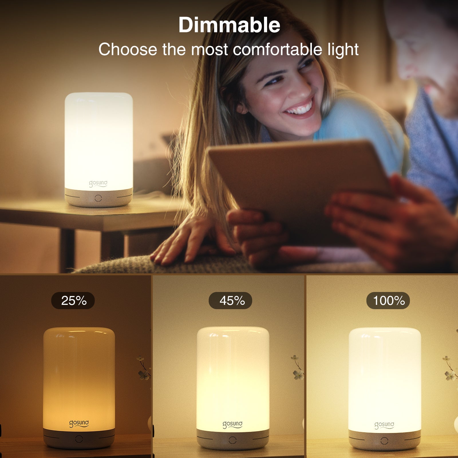 Smart Table Lamp GHomeSmart® LB3 - GHome Smart Official