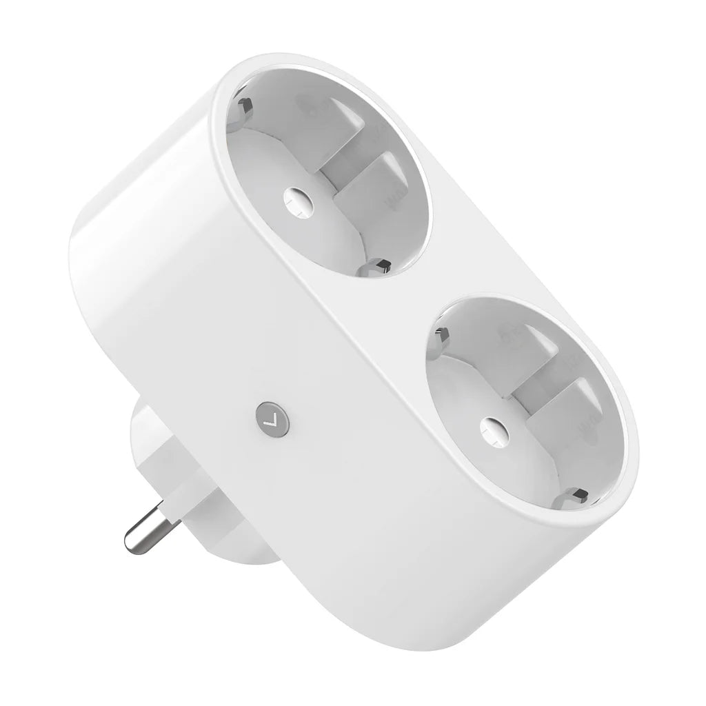 Smart Wi-Fi Plug, WLAN Dual Steckdose mit Messfunktion GHomeSmart® SP211 - GHome Smart Official