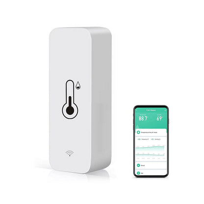 Smart WIFI Temperature Humidity Sensor GHomeSmart® ST1 - GHome Smart Official