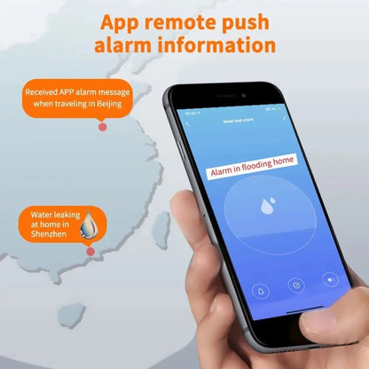 Wasser-Sensor Leck-Alarm-Detektor GHome APP Remote Push Security Schutz GHomeSmart® DWT - GHome Smart Official