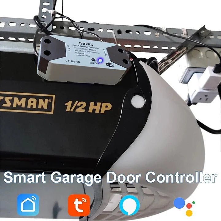 WiFi Smart Garage Door Opener Controller GHomeSmart® GA-1 - GHome Smart Official