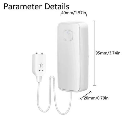 WiFi Smart Water Leak Sensor GHomeSmart® WT - GHome Smart Official